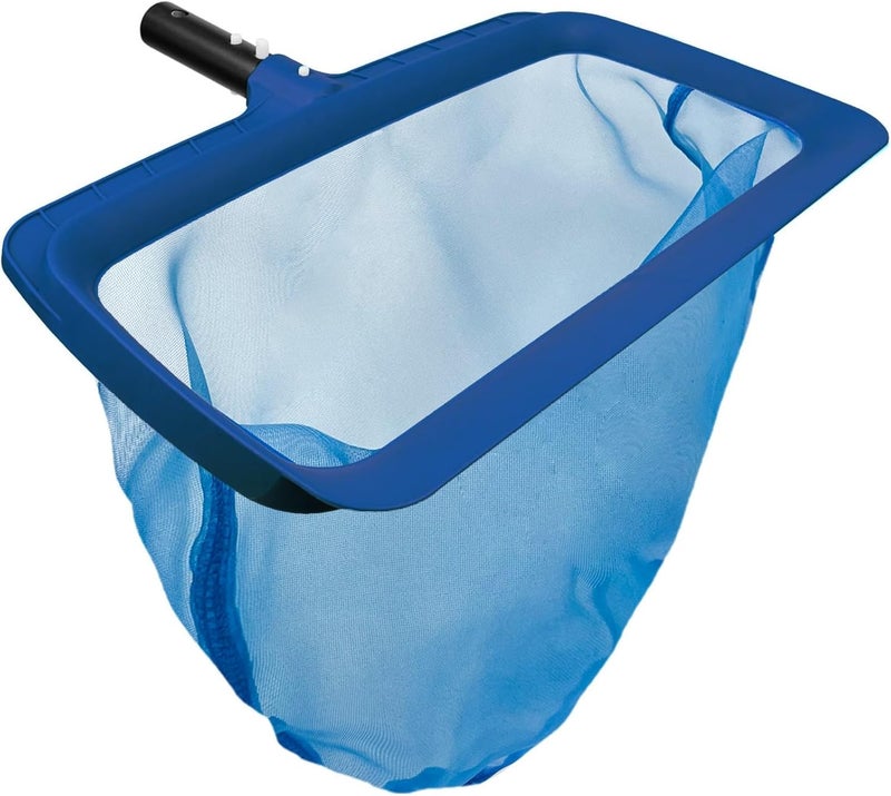 Poolvio Professional Swimming Pool Skimmer Net, Heavy Duty Pool Leaf Rake, Fast Cleaning Tool for Inground & Above Ground Pool (Pole not Included) - Image 1