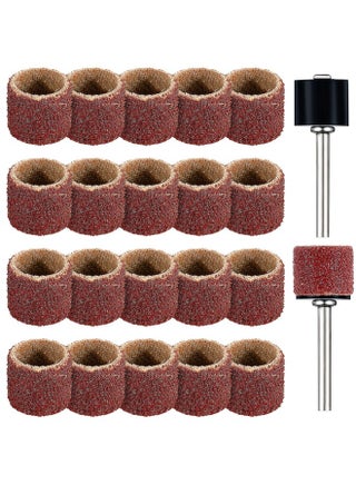 22 Pet Nail Grinder Replacement Kit with Grit Sanding Bands Pet Smoother Claw Care Black Grinding Drums Dog Nail Grinder Replacement Dog Claw Grooming Supplies(1/2 Inch 120 Grit) - pzsku/Z3CA3346964717EF800A3Z/45/1749113789/7e1dc3a1-8761-4313-9893-923c38983e59