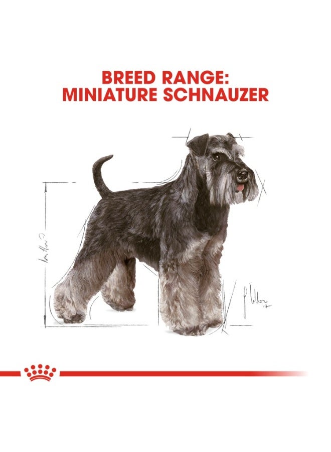 ROYAL CANIN Breed Health Nutrition Miniature Schnauzer Adult 3 KG - Image 3