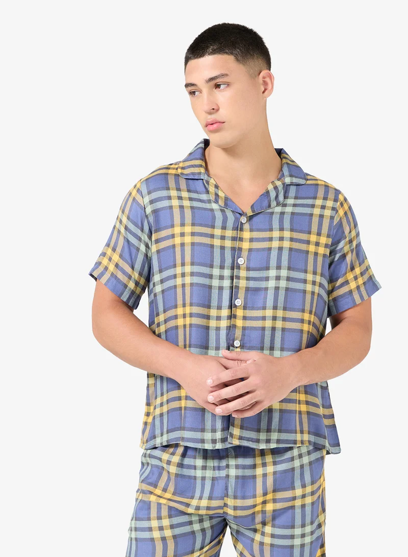 Seventy Five Nightwear Shirt & Shorts Set