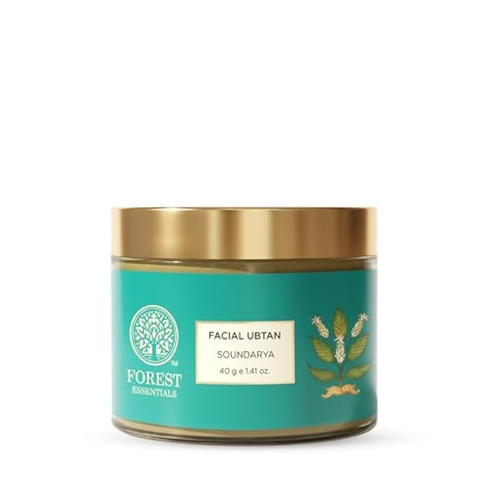 Forest Essentials Soundarya Facial Ubtan - 80g - Image 1