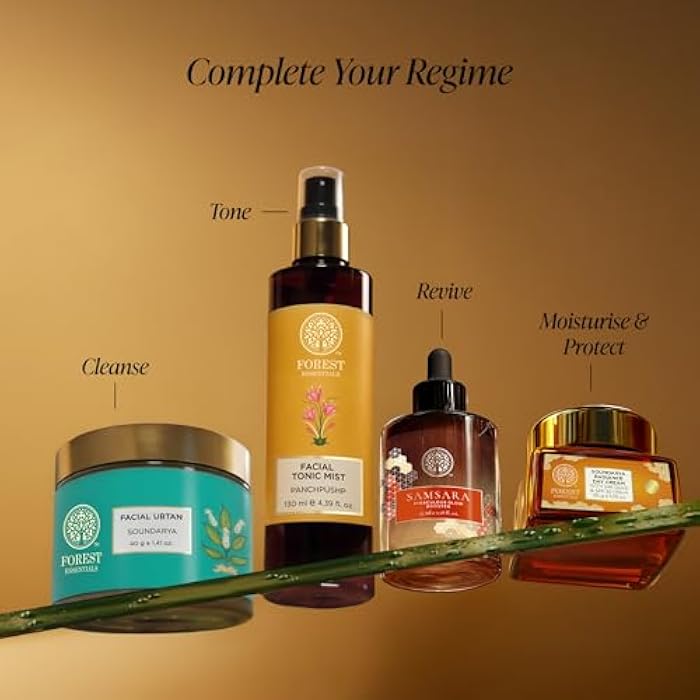 Forest Essentials Soundarya Facial Ubtan - 80g - Image 4