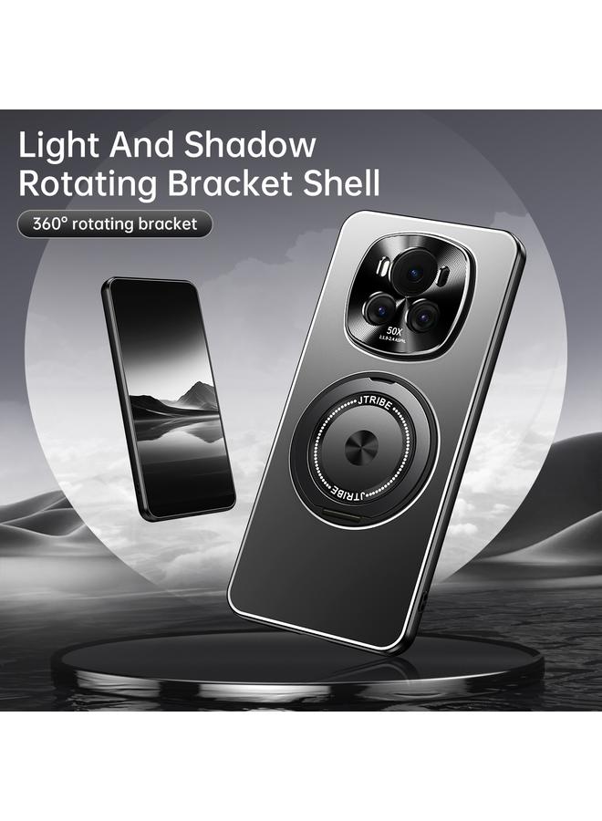 S-TOP Case For Honor Magic6 Pro Rotating Holder Frosted Metal Phone Case - Image 3