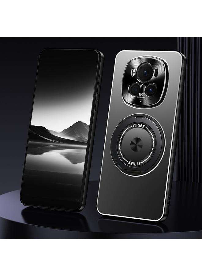 S-TOP Case For Honor Magic6 Pro Rotating Holder Frosted Metal Phone Case - Image 1