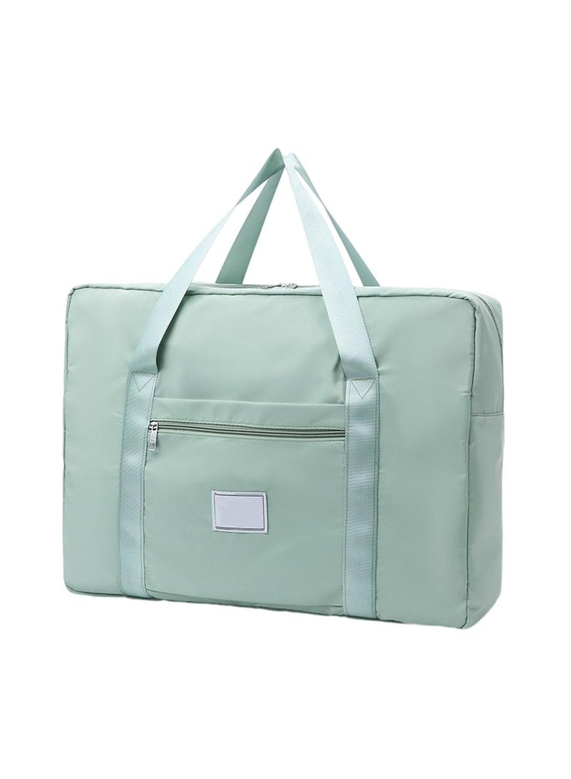 Large Moving Travel Storage Bag Large Capacity Travel Bag Clothes Storage Bag Hand Luggage Bag Moisture-proof Quilt Storage Bag (Green) - Image 1