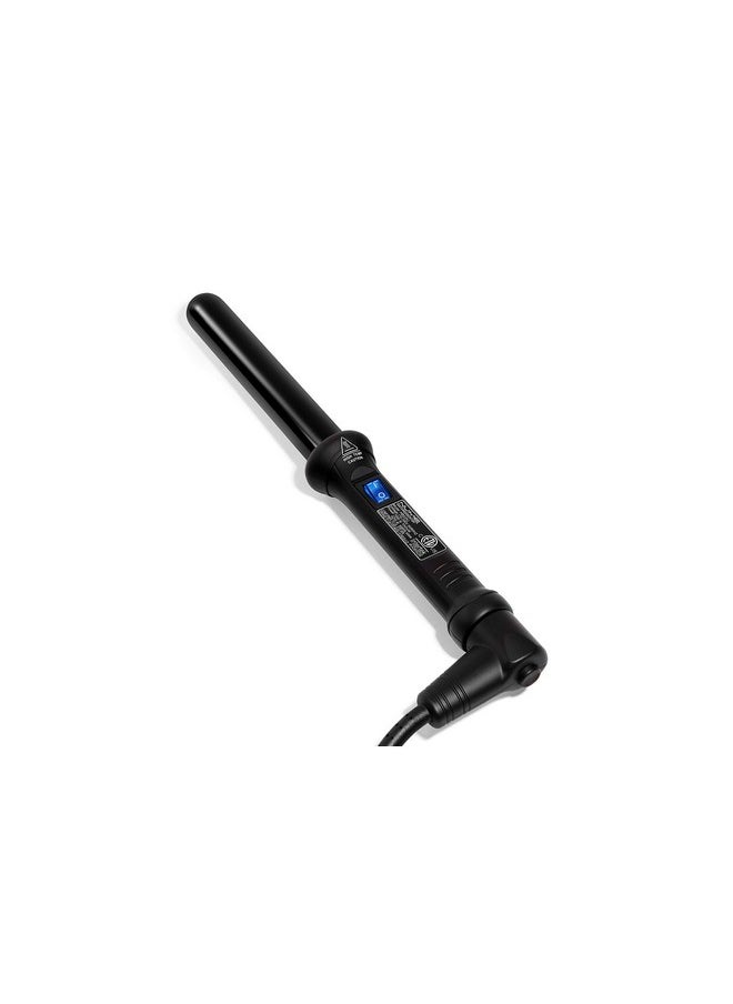 NuMe - Classic Ceramic Curling Wand Tourmaline 25Mm Barrel Hair Curler Negative Ion Conditioning Far Infrared Heat All Hair Types - Image 1