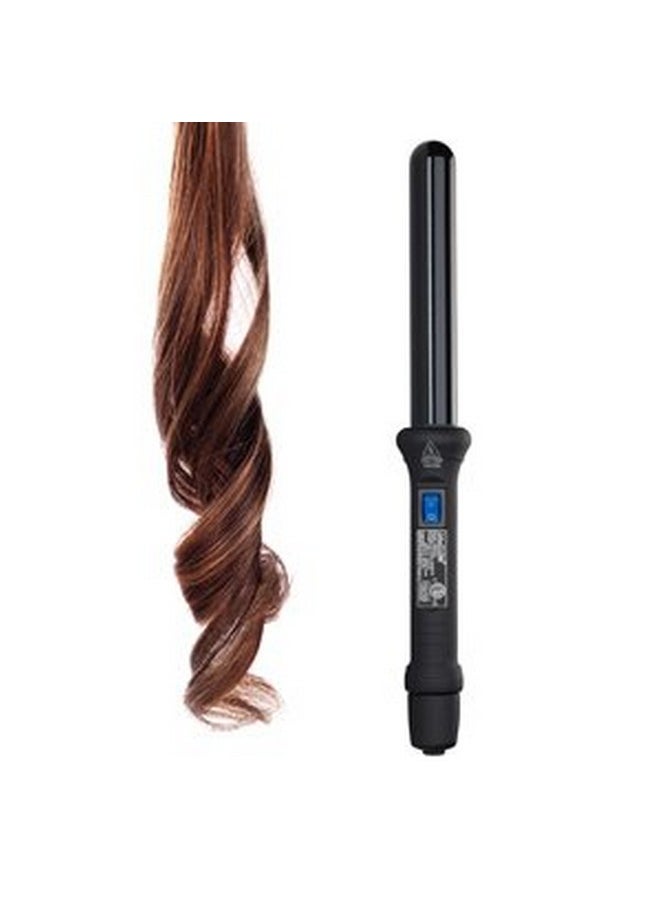 NuMe - Classic Ceramic Curling Wand Tourmaline 25Mm Barrel Hair Curler Negative Ion Conditioning Far Infrared Heat All Hair Types - Image 1