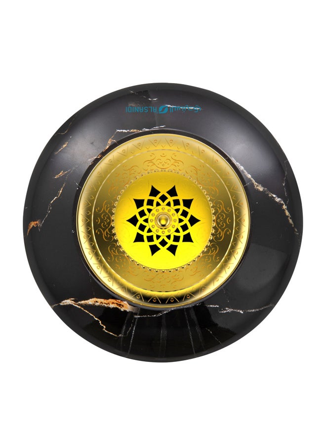 AL SANIDI Electric Incense Burner, Electronic Incense Burner, Black, Size 12*12*8.5 Cm - Image 2