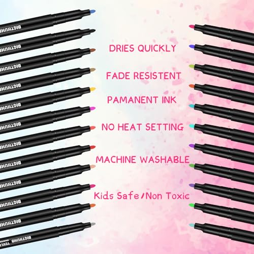 Funnysoft 16 Pieces Back to School White DIY Baseball Hat Bulk for Kid First Day of School Classroom Decorate Your Own Cap with Marker - Image 4