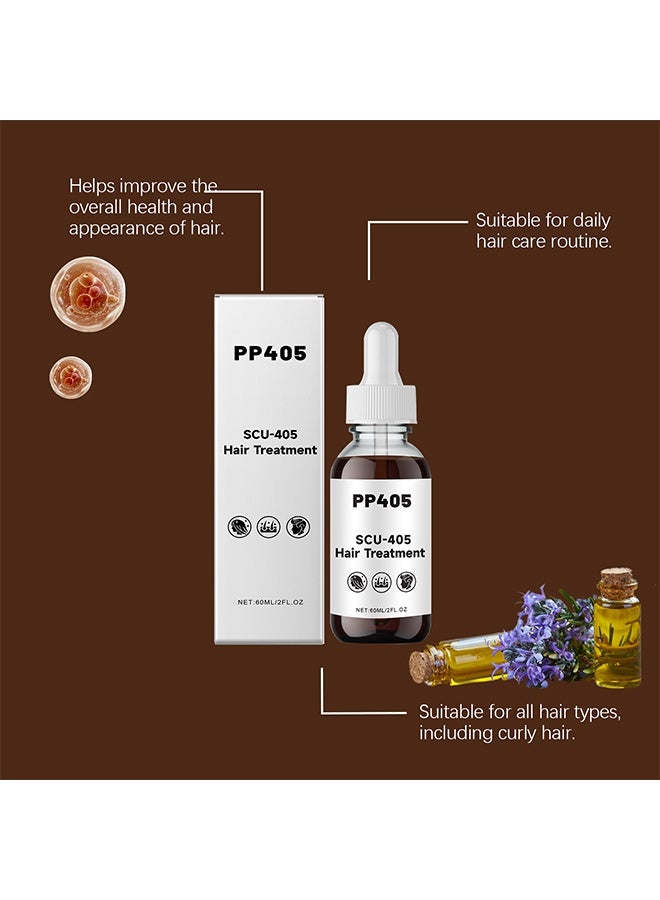إيلهو PP405 علاج الشعر | SCU-405 | زيت نمو الشعر | مضاد لتساقط الشعر | سريع الامتصاص وغير دهني | نمو سيروم الشعر لجميع الأنواع | 2.11 فلوريدا. أوقية / 60 مل - Image 4