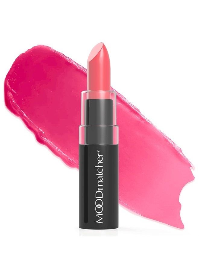 MOODmatcher original Color Changing Lipstick – 12 Hours Long-Lasting, Moisturizing, Smudge-Proof, Easy to Apply Creamy Lipstick, Glamorous Personalized Color, Premium Quality – Made in USA (Pink)  - Image 1