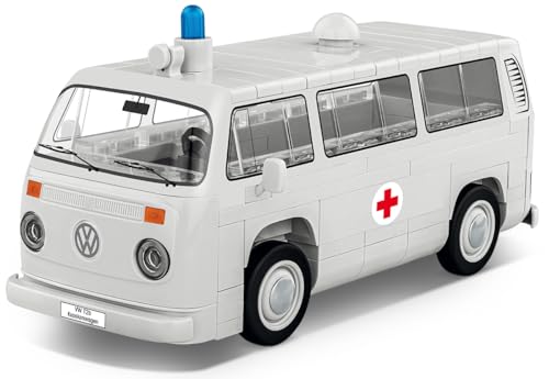 COBI Action Town Volkswagen T2B Krankenwagen Vehicle Building Set 169 Pieces - Image 1