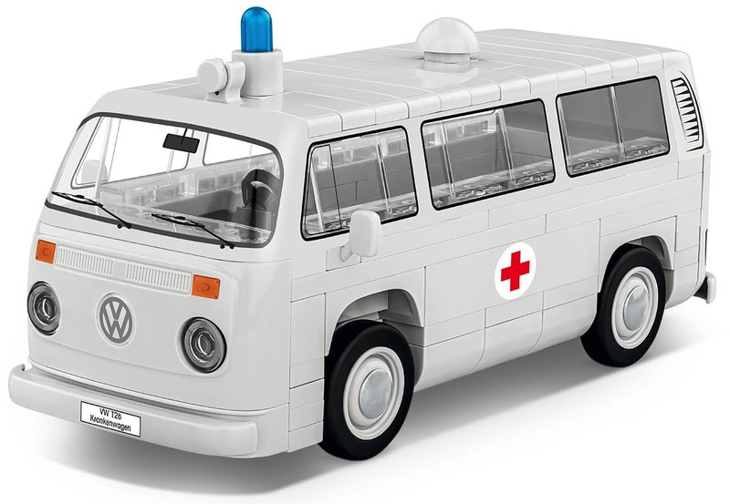 COBI Action Town Volkswagen T2B Krankenwagen Vehicle Building Set 169 Pieces - Image 3