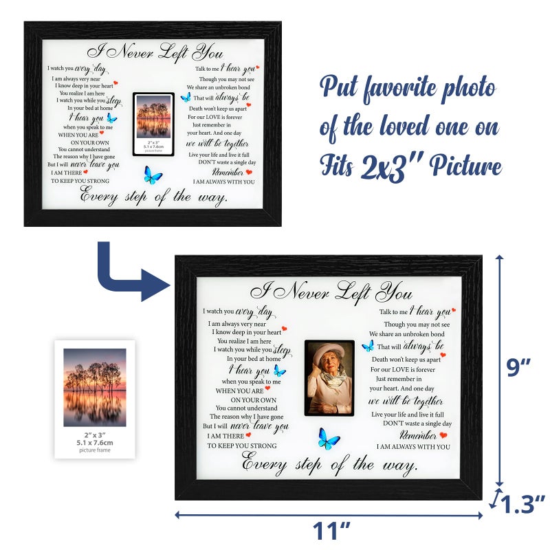 Fabuday Sympathy Gift LED Shadow Box 2x3 Picture Frame - Memorial Gifts for Loss of Mother Mom Dad Father  Bereavement Gifts Ideas in Memory of Loved One Gifts  Condolences Rememberance Grief Funeral Gifts - Image 3