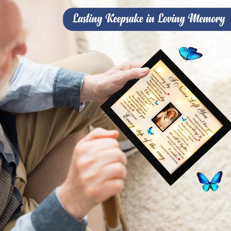 Fabuday Sympathy Gift LED Shadow Box 2x3 Picture Frame - Memorial Gifts for Loss of Mother Mom Dad Father  Bereavement Gifts Ideas in Memory of Loved One Gifts  Condolences Rememberance Grief Funeral Gifts - Image 4