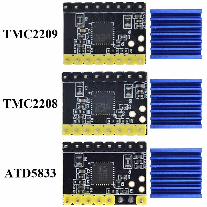 TMC2209 Stepper Motor Driver Module with Heat Sink for Motion Control - Image 4