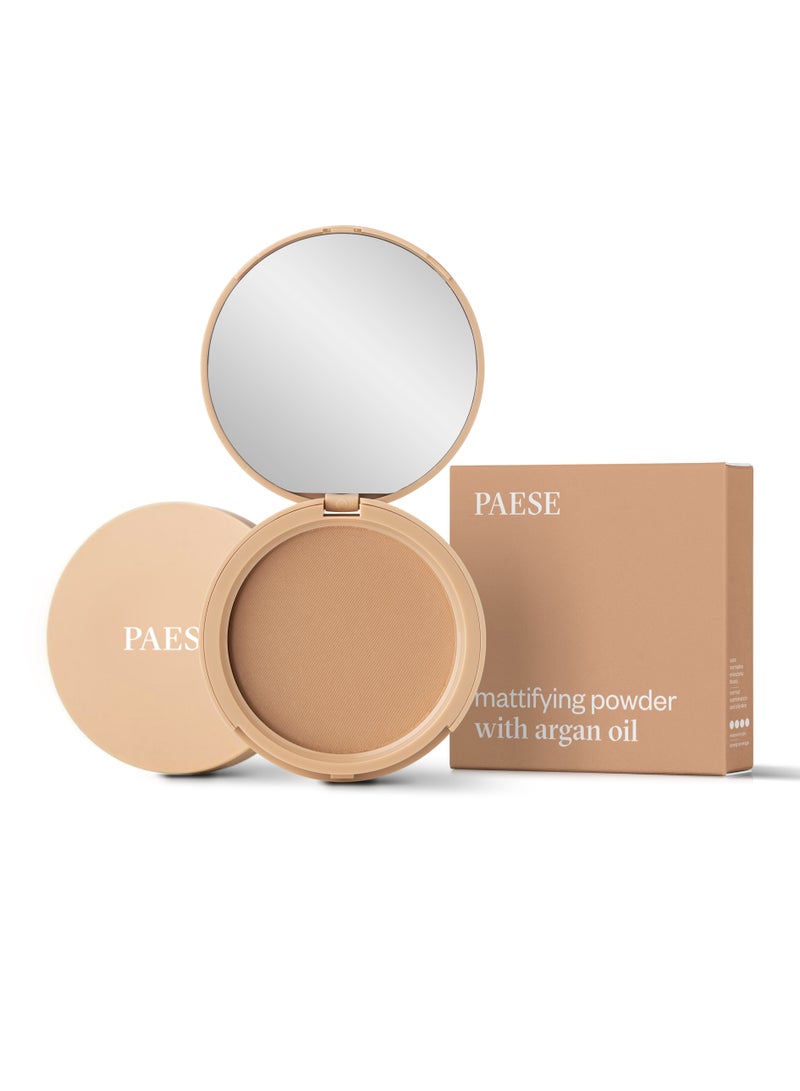 Paese Mattifying Powder with Argan Oil 05 Golden Beige - Image 1