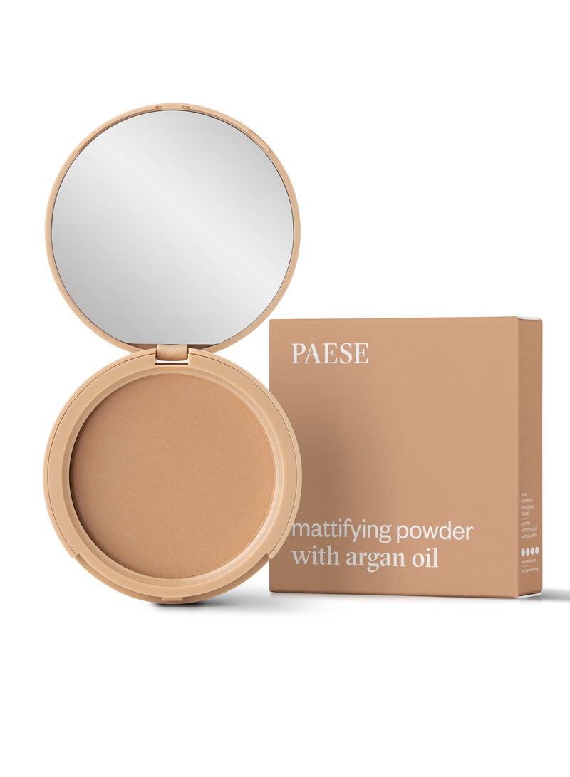 Paese Mattifying Powder with Argan Oil 05 Golden Beige - Image 2