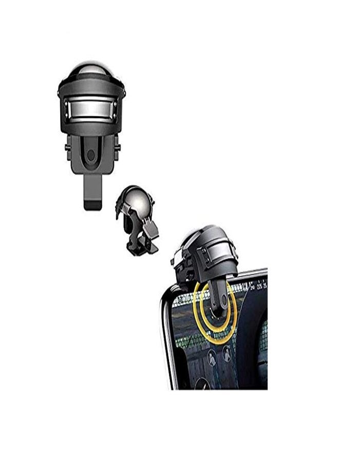 PUBG Helmet Trigger/Controller Sensitive Shoot and Aim Gaming Accessory Kit  for All Smartphones - Image 2