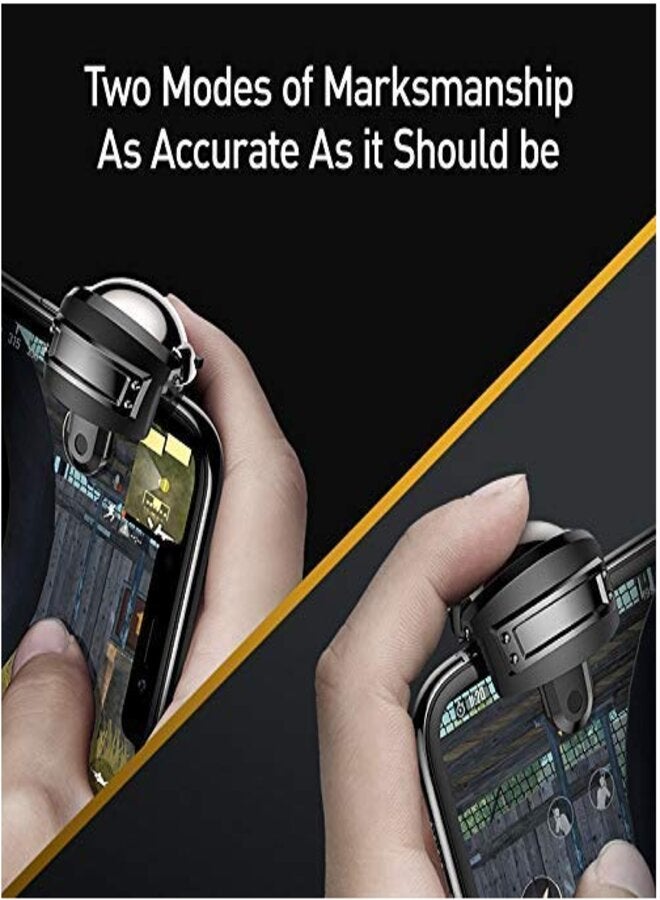 PUBG Helmet Trigger/Controller Sensitive Shoot and Aim Gaming Accessory Kit  for All Smartphones - Image 4