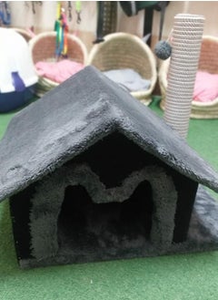 Pet House with Scratching Post (grey) - pzsku/Z3CA470F2A011D5CD6C66Z/45/_/1722533451/f8a17fb8-0ef5-4d8a-8036-7250d268eaf4