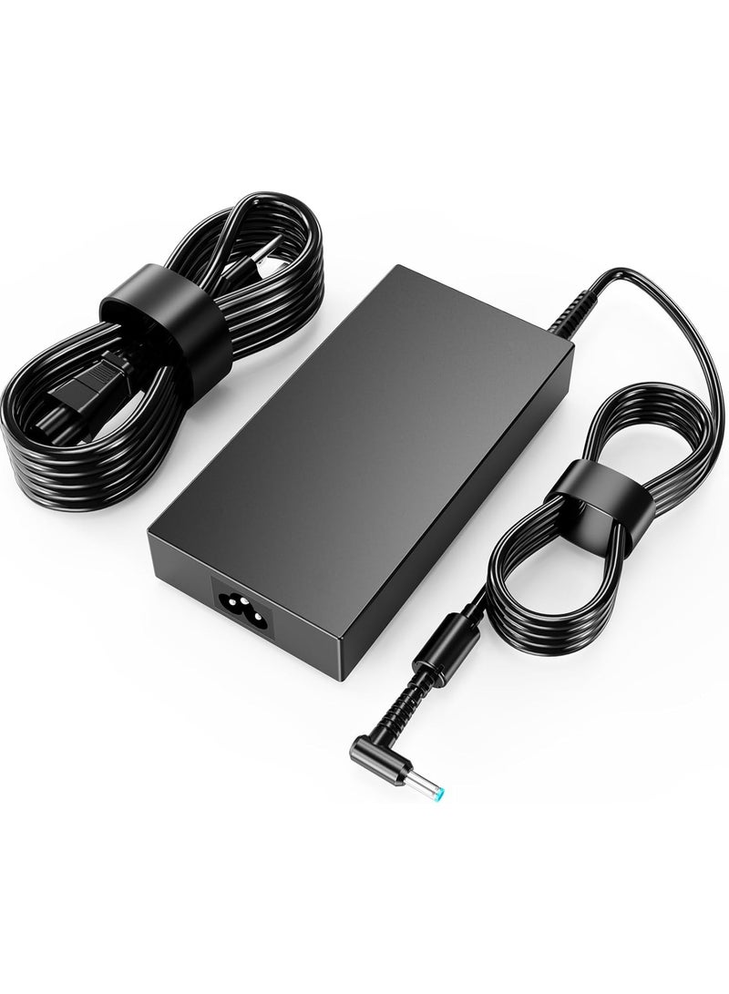 شاحن تيار متردد أصلي 120 واط - متوافق مع قواعد شحن HP USB-C G5 G2 TB3 G4 - شحن قوي لأجهزة Envy و Omen - Image 1