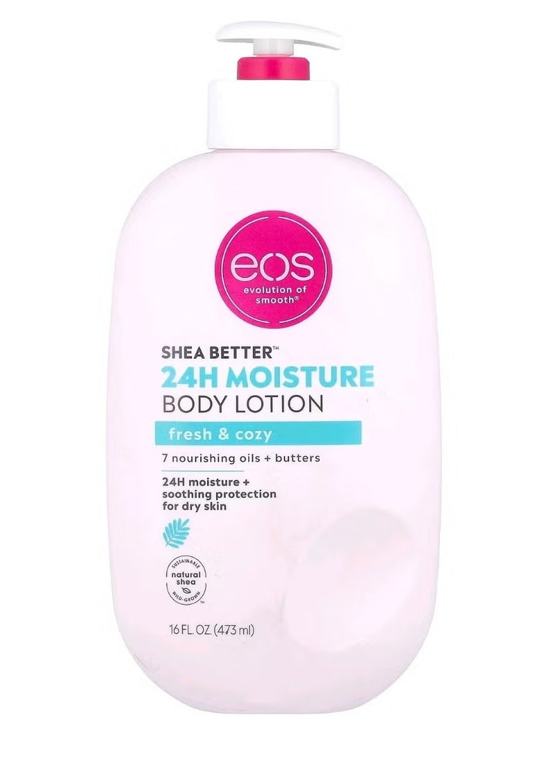 Shea Better 24H MOISTURE BODY LOTION -Fresh+Cozy For Dry Skin 473ML - pzsku/Z3CA497BF697E9A0DFD2DZ/45/_/1737986314/25b36089-7407-4be6-a15d-c7f7e9dcd9e3