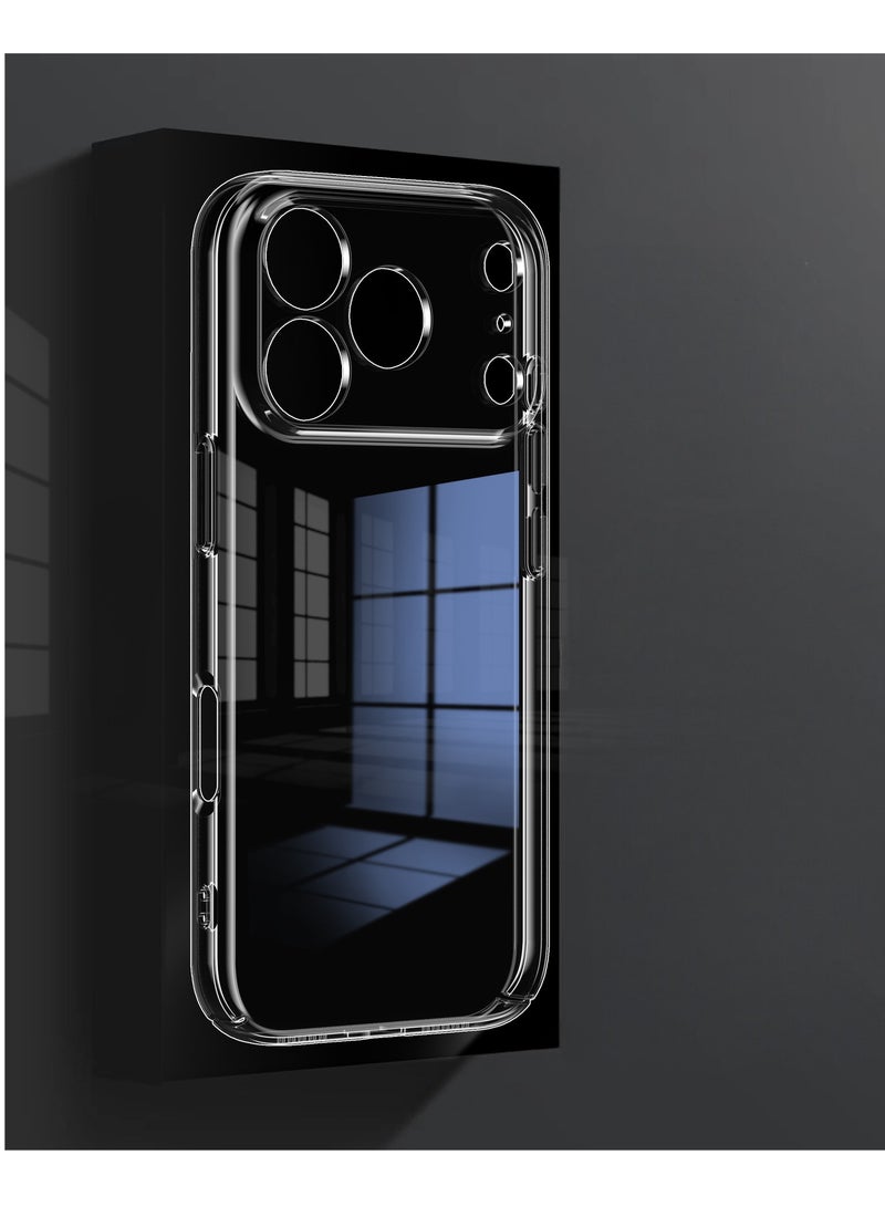 iPhone 17 Pro Max Case Soft Skin-friendly TPU Material For Delay Yellowing, Drop-resistant Scratch Resistant Protective Cover Easy to Installment and Uninstall Water-Proof Super Slim Fitted iPhone Case Cover Clear - Image 2