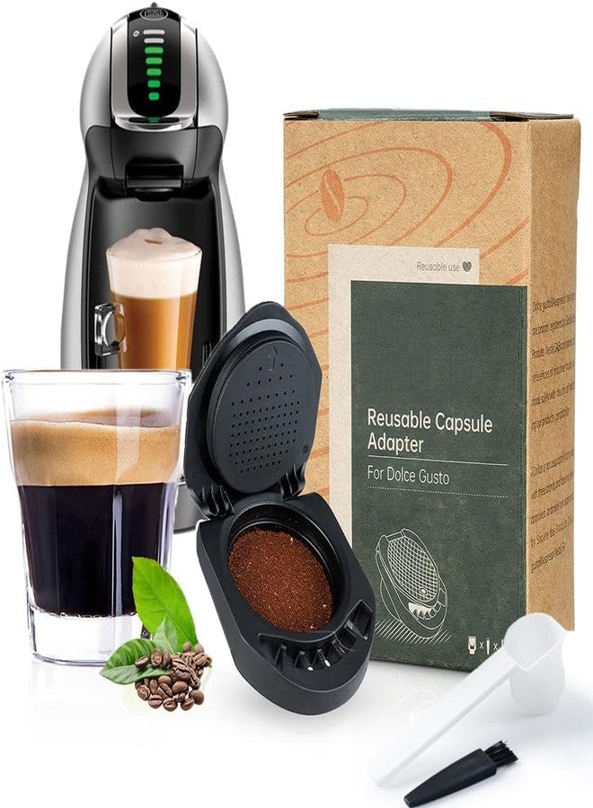 Sesama D’olce Gusto Converter Capsule Holder Adapter Directly Load Coffee Grind Version,Compatible with EDG466,EDG305 Mini Me,D‘olce Gusto Piccolo XS & Genis Series,Infinissima,Circolo - Image 1