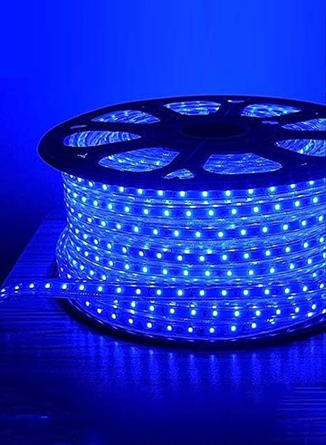 شريط إضاءة مرن LED بطول 50 متر، أزرق، 5.5 وات/متر، مقاوم للماء IP65  - Image 2