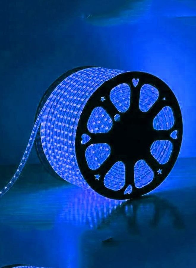 شريط إضاءة مرن LED بطول 50 متر، أزرق، 5.5 وات/متر، مقاوم للماء IP65  - Image 1