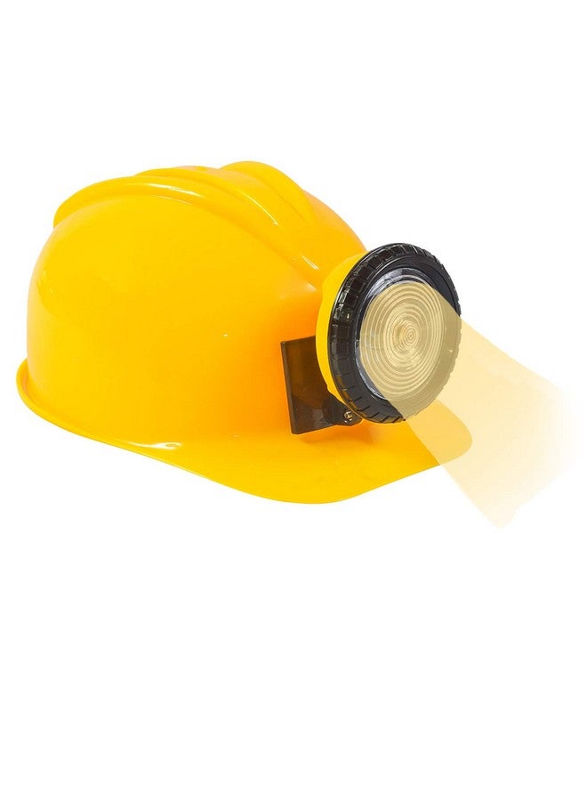 Tigerdoe Costume Miner Hat - Dress Up for Kids - Construction Adjustable Miner Hat with Light by Funny Party Hats - Image 1
