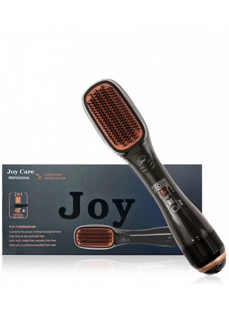 Joy Care 2-in-1 Ceramic Ionic Hair Dryer And Styler 2 In 1 with Multiple Heat Settings - Image 1
