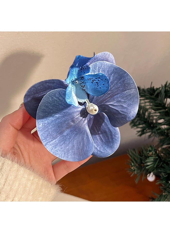 Generic 6-Piece Flamingo Flower Braided Hair Clips Set for Summer and Beach, for Women and Girls.  - Image 3