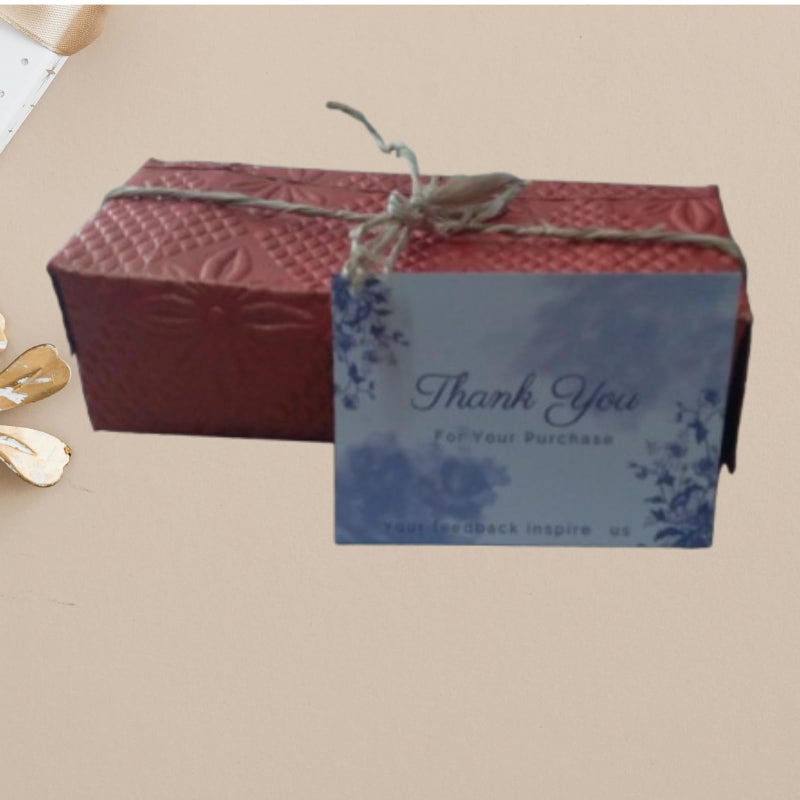 BenignCraft 100 Pcs Thank You Tags, Colored Pre-Designed (6 × 9 Cm) for Small Business E-Commerce, Thanks Giving Labels to Customers - Image 3