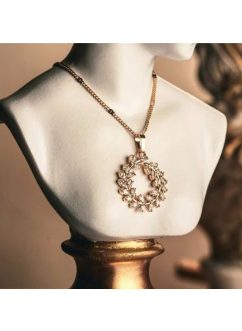 Generic - Radiate Timeless Elegance: High-Quality Gold-Plated Necklace - Image 1
