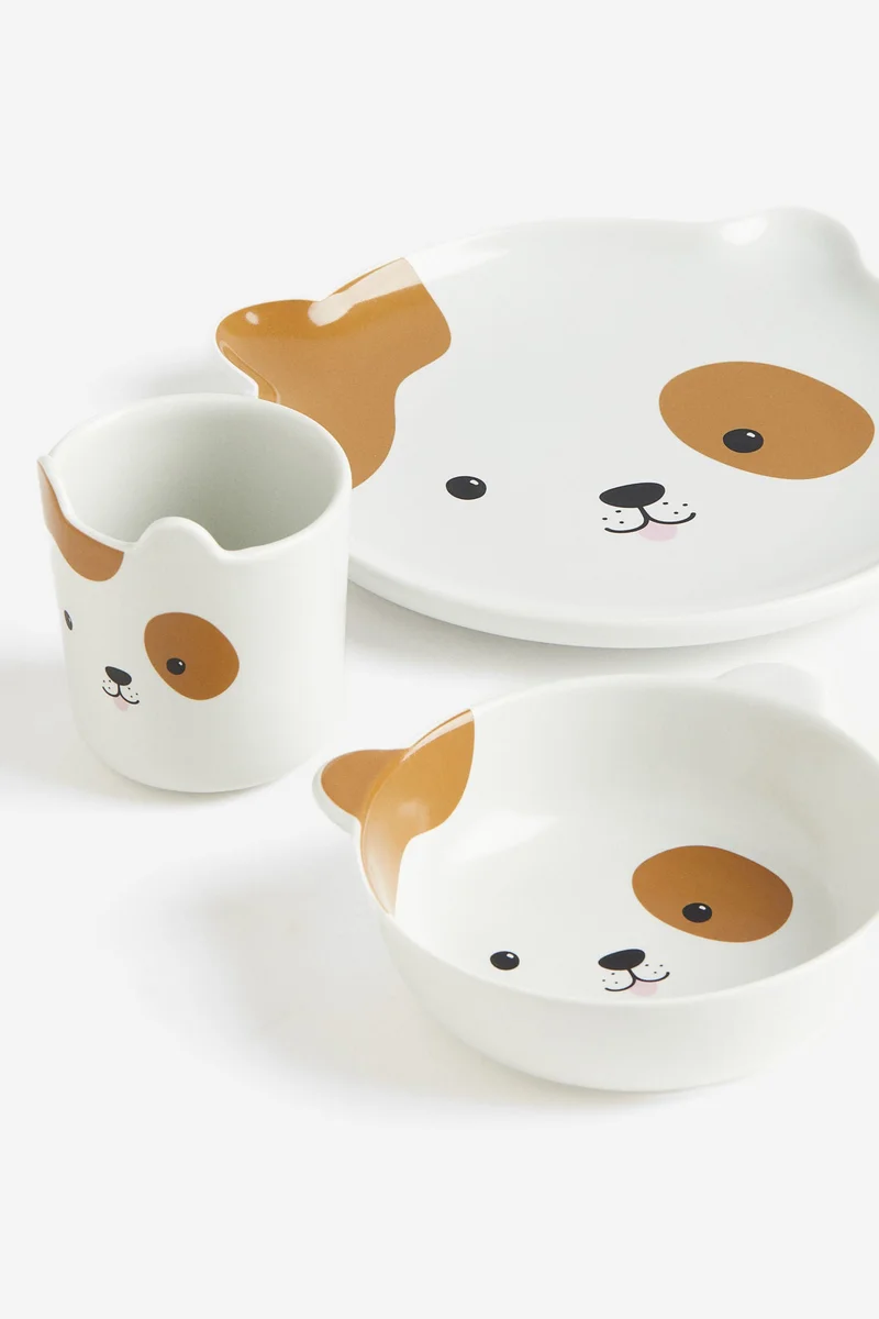 H&M Motif-detail porcelain bowl