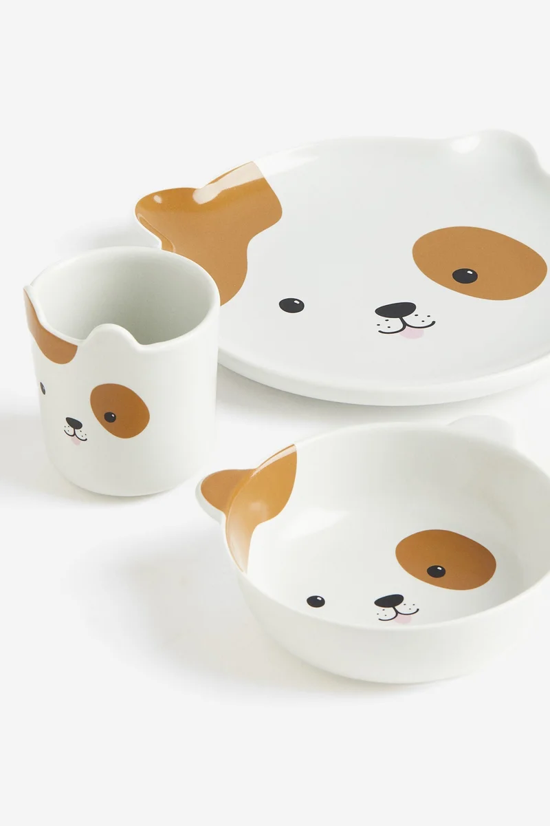 H&M Motif-detail porcelain bowl