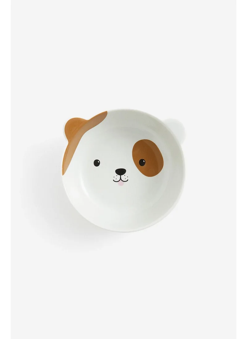H&M Motif-detail porcelain bowl