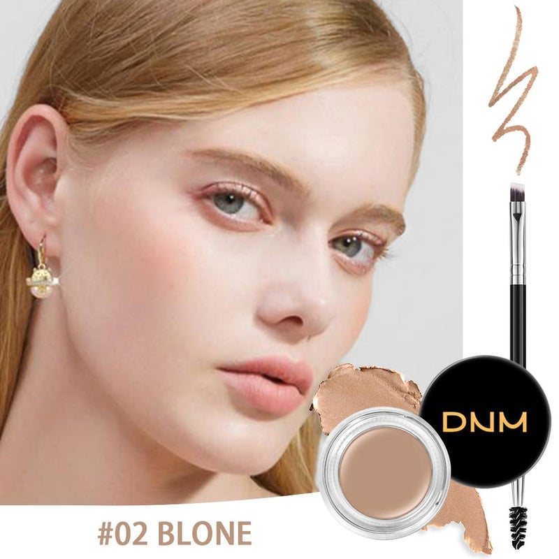 evpct Eyebrow Stencils Kit for Women Shaping, Eyebrow Shaper Makeup Kit, Eye Brow Stencil Shaper Tinting kits for Women, with Eyeliner, Eyebrows Pencil, Pomade, Brush and 10 Stencils, Kit-02# BLONDE - Image 2