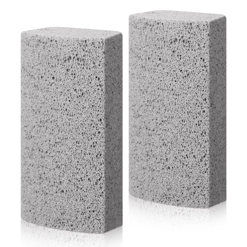 Loopeer 2 Pcs Pet Hair Remover Pumice Stone for Dog Cat Hair Removal Cleaning Pet Fur Stone 6 Inch Dog Fur Cleaning Tool for Car Interior Bedding Carpet Couch Furniture(3.74 x 2 x 1.6 in) - Image 1