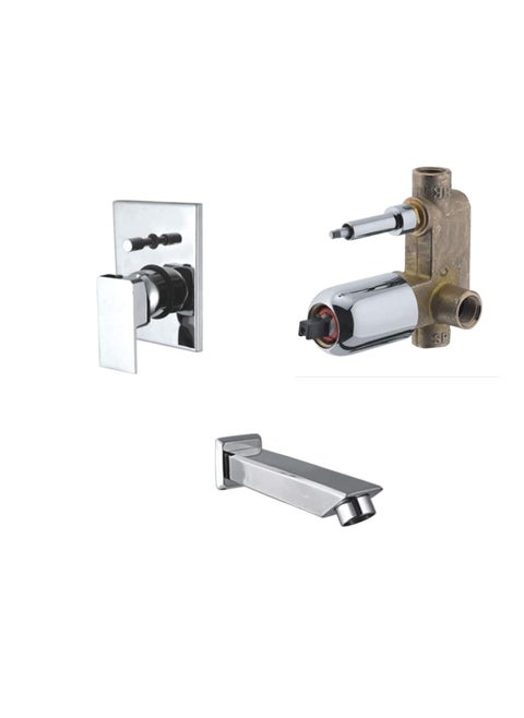 10X Brass Divertor with Wall Spout High Flow 40MM DV8934