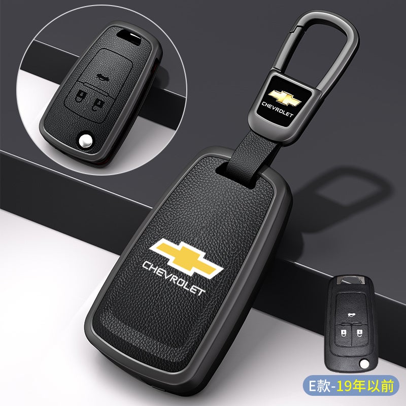 Chevrolet Key Case for Cruze, Malibu, Trax, and More - Premium Zinc Alloy Design - Image 1