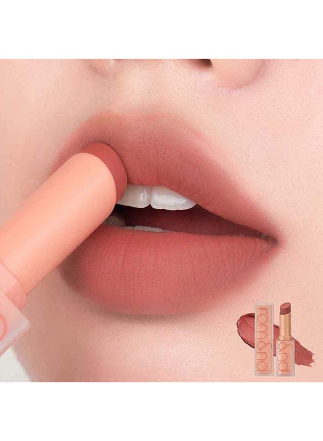 rom&nd Zero Matte Lipstick 23 Ruddy Nude - Image 3