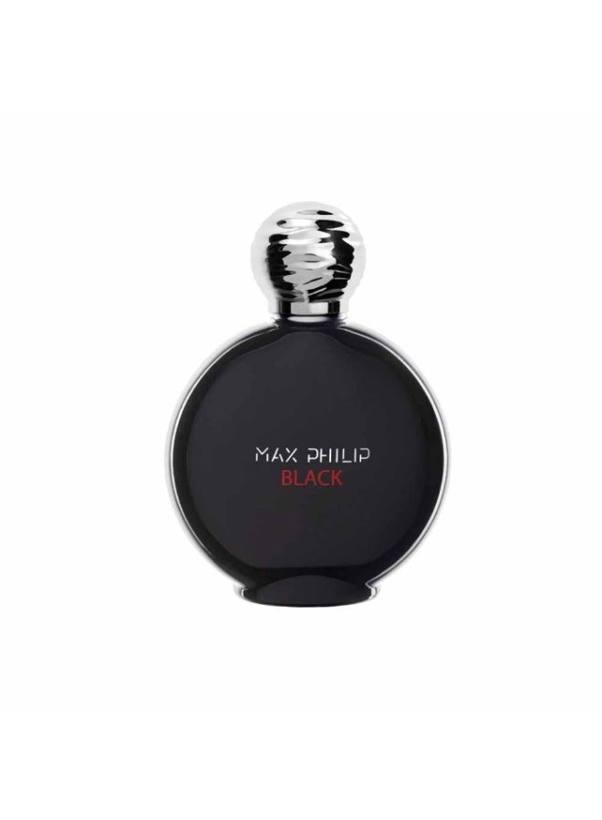 MAX PHILIP BLACK (U) EDP 100ML (LEATHER BOX) - Image 2