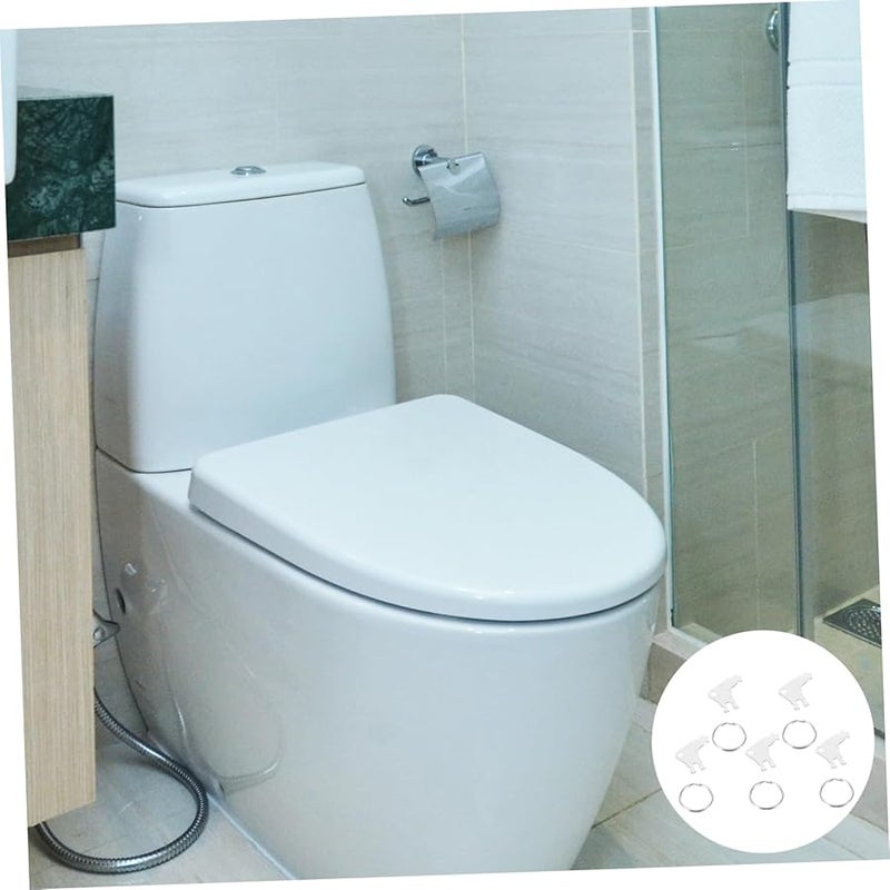 5Pcs Commercial Paper Towel Dispenser Key Replacement Metal Toilet Paper Dispenser Key Ring - Image 3