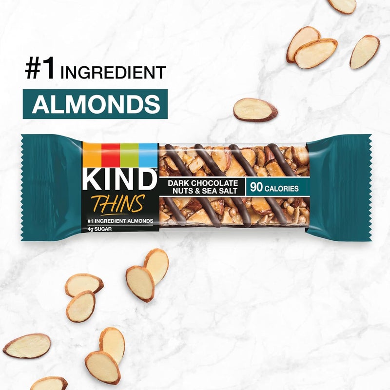 KIND THINS Dark Chocolate Nuts & Sea Salt Bars - Image 4