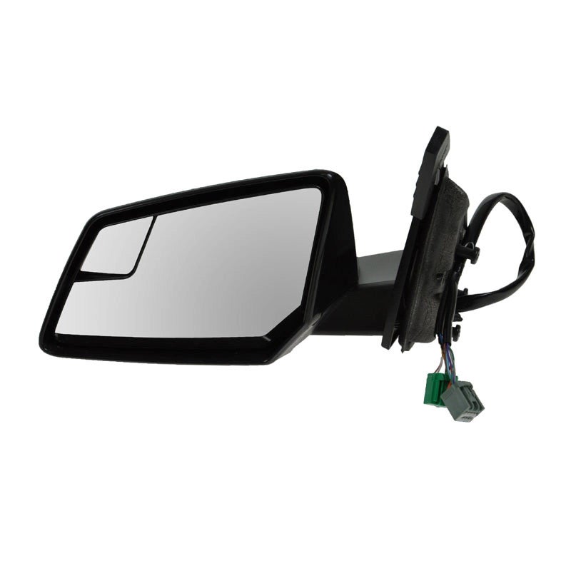 TRQ Left Mirror with Heat Power Folding with Spotter Mirror Drivers Side Compatible with 2009-2012 Chevrolet Traverse GM1320384 - Image 5