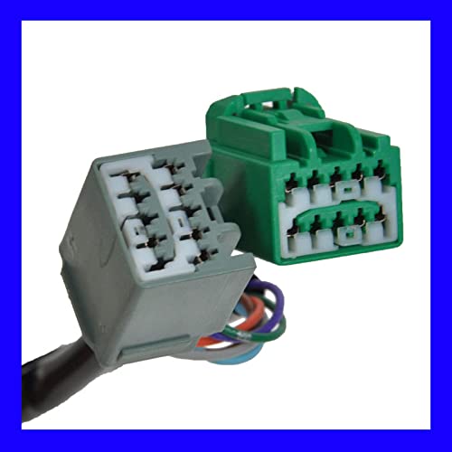 TRQ Left Mirror with Heat Power Folding with Spotter Mirror Drivers Side Compatible with 2009-2012 Chevrolet Traverse GM1320384 - Image 3