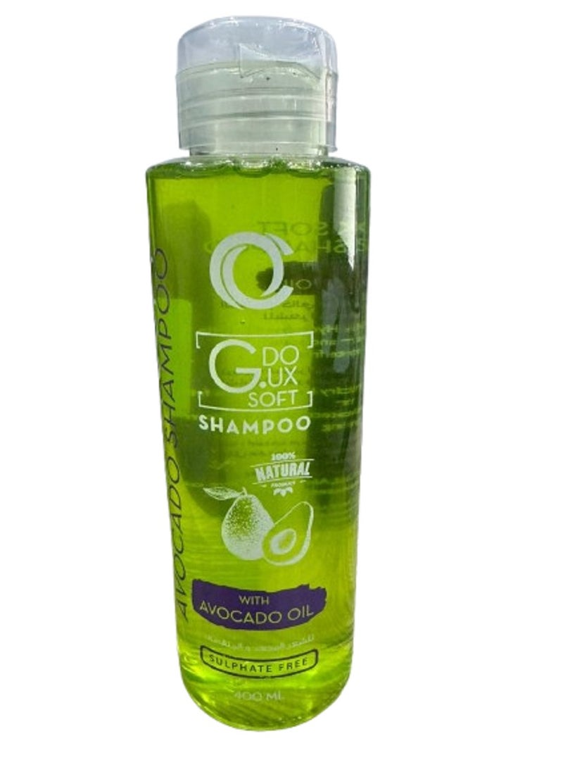 G.DOUX Shampoo Avocado Oil & Hydrolyzed Keratun Clean Hair And Sclap Sulphate Free 400ml  - Image 3